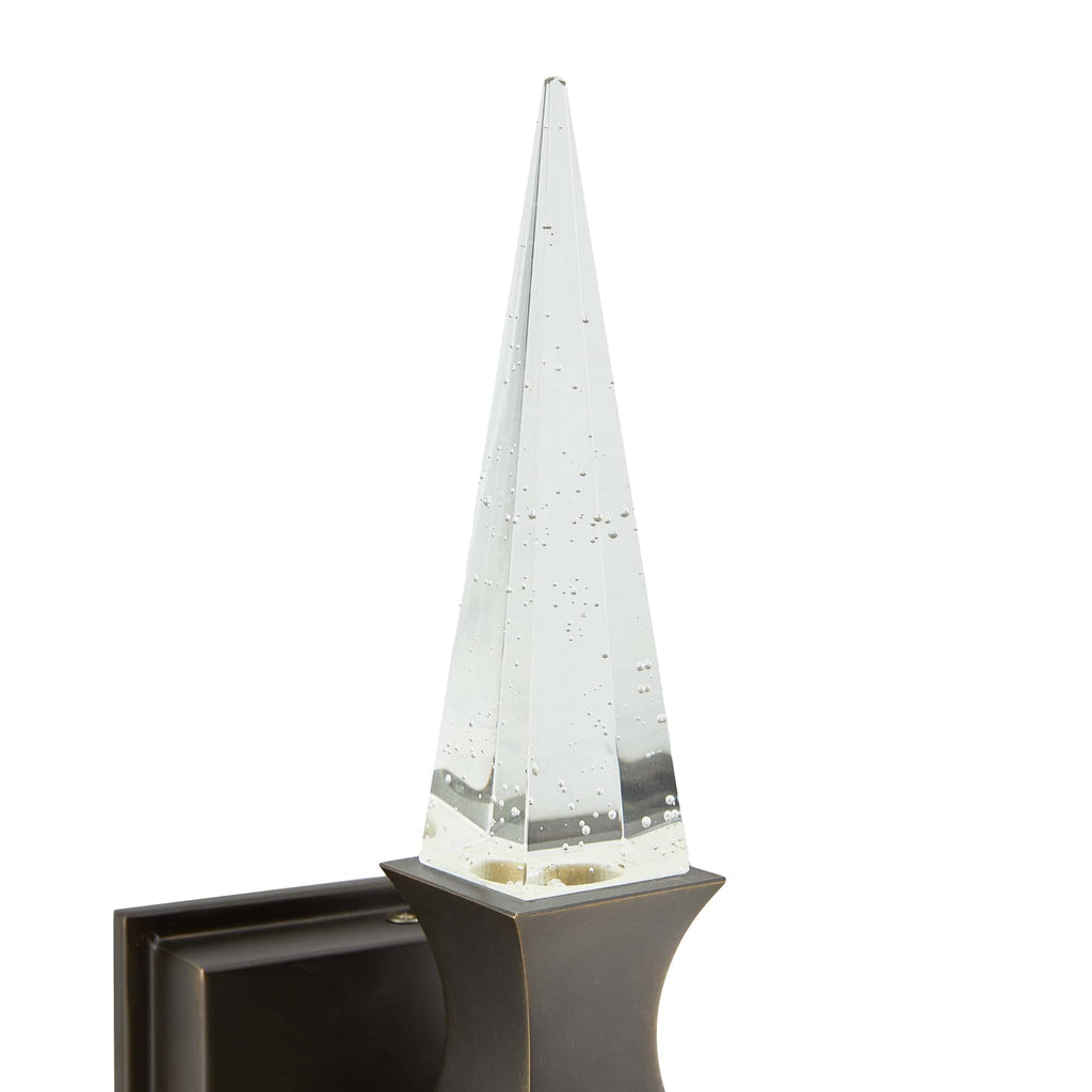 Sculptural Piper Wall Sconce