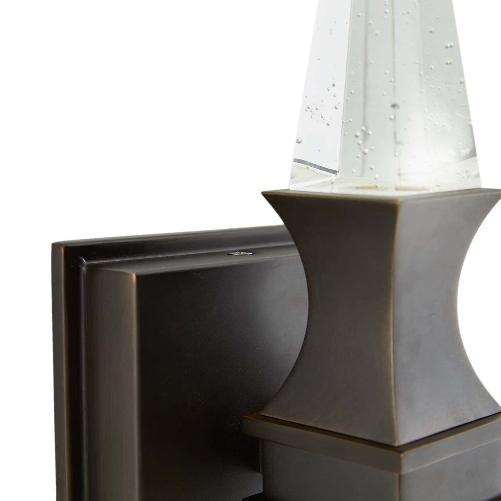 Sculptural Piper Wall Sconce