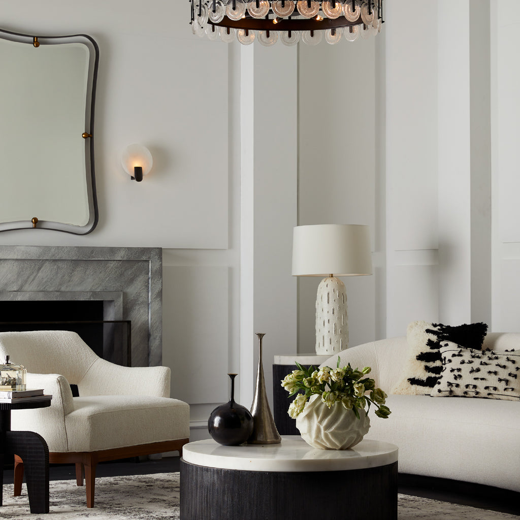 Sculptural Halette Wall Sconce, alternate view