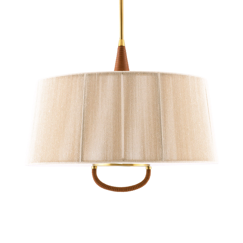 Sculptural Middlebury Pendant – Natural, Cotton