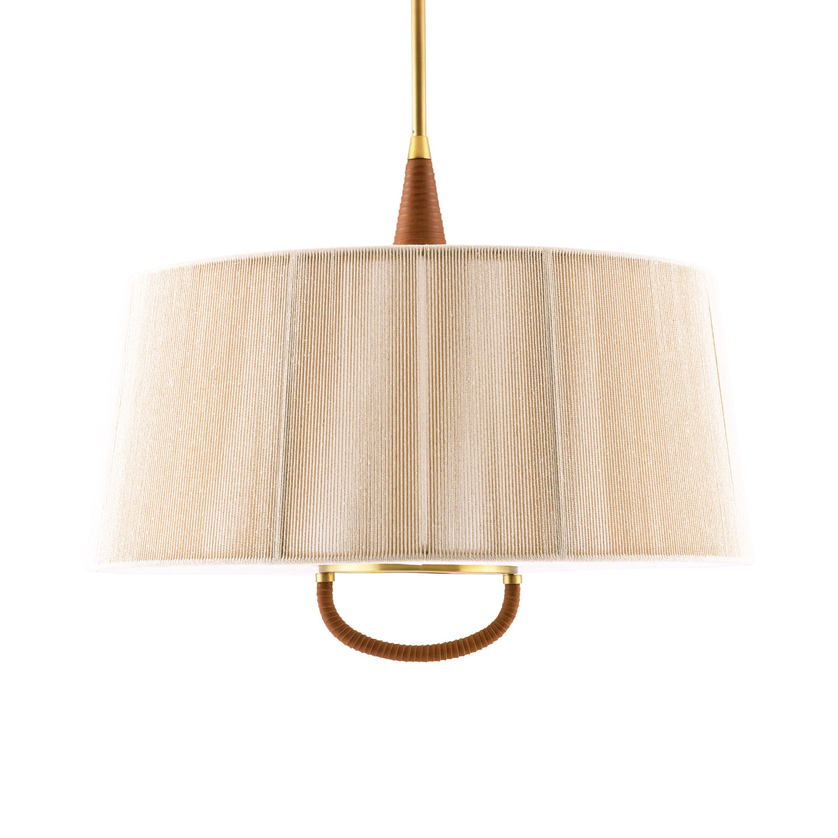 Sculptural Middlebury Pendant – Natural, Cotton