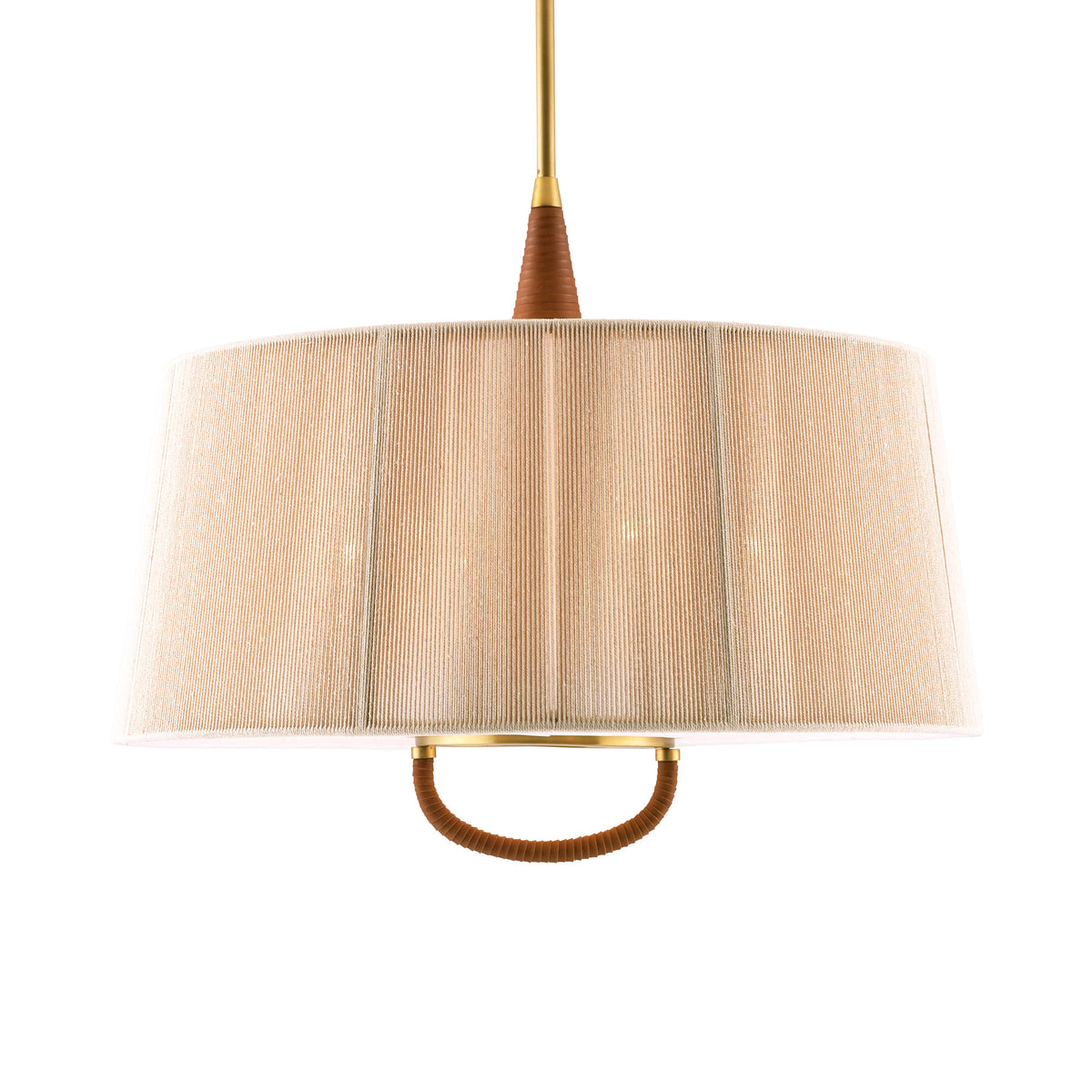 Sculptural Middlebury Pendant – Natural, Cotton