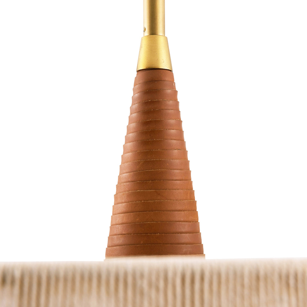 Sculptural Middlebury Pendant – Natural, Cotton