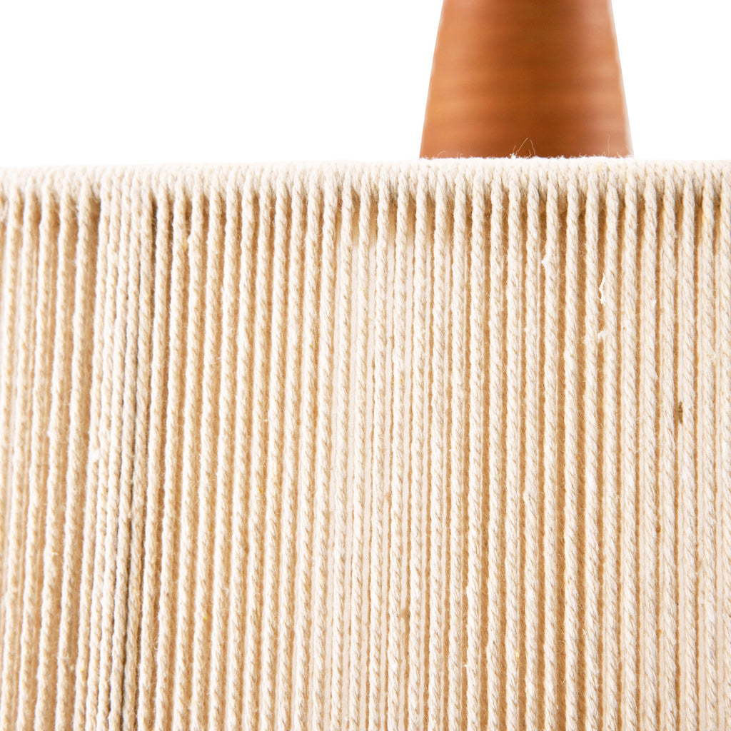 Sculptural Middlebury Pendant – Natural, Cotton