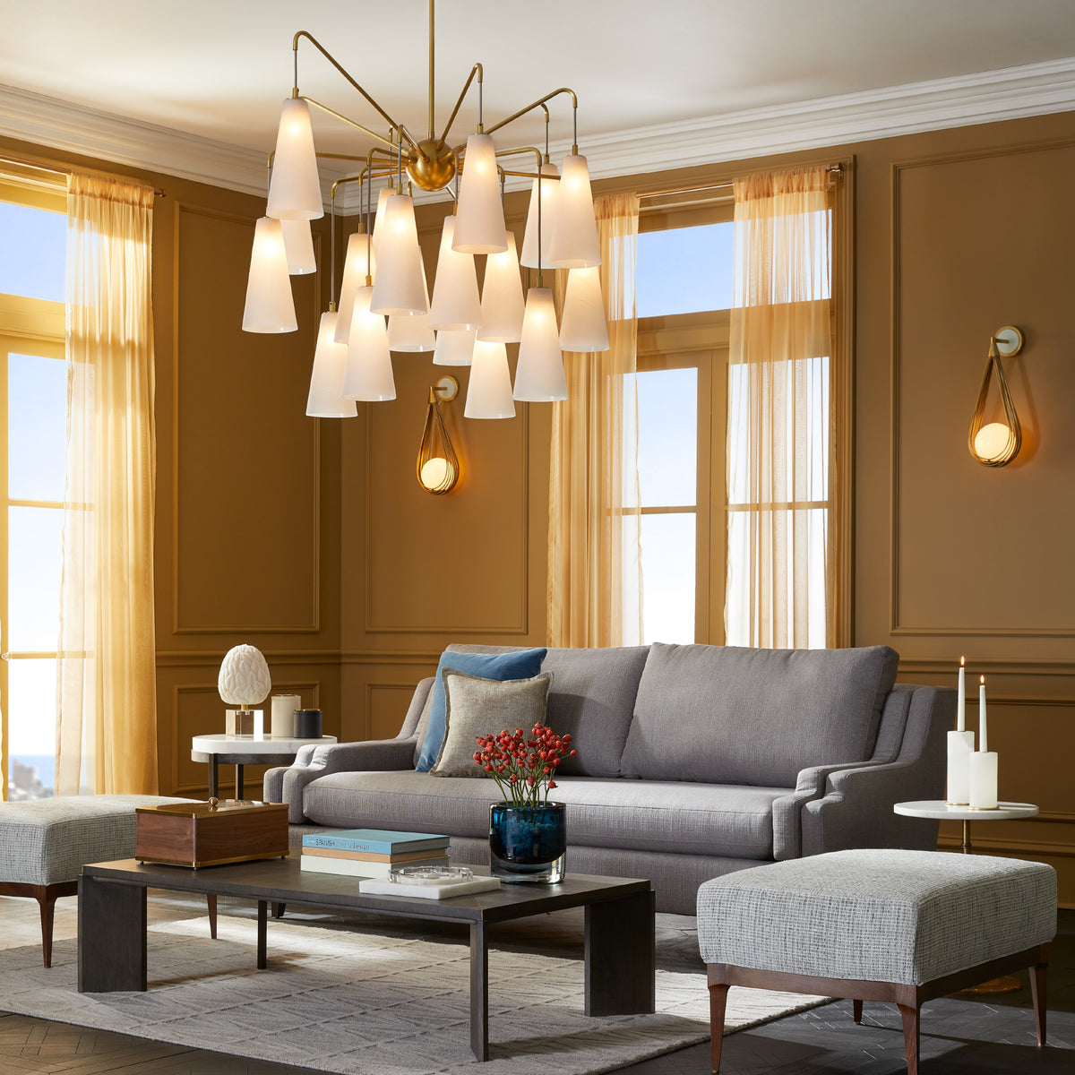 Heritage Ova Wall Sconce, alternate view