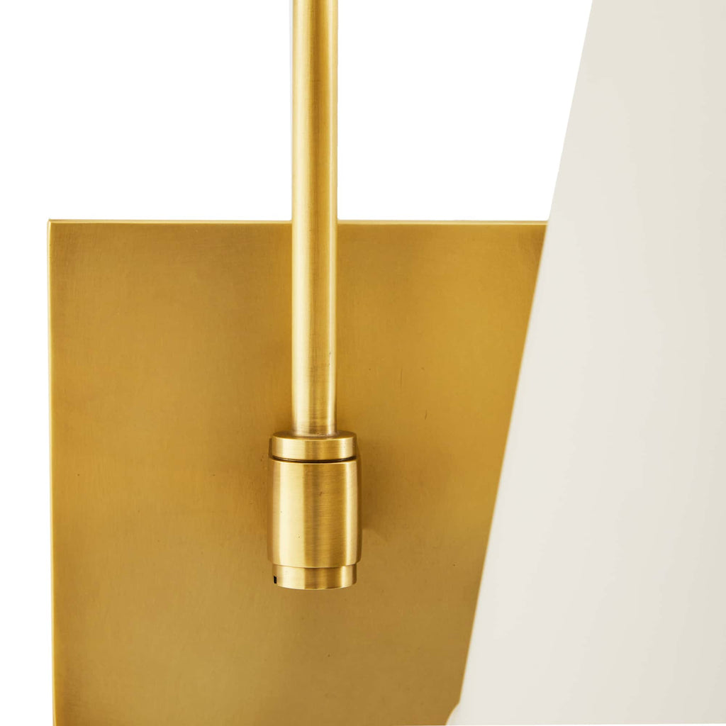Sculptural Watson Wall Sconce – Brown