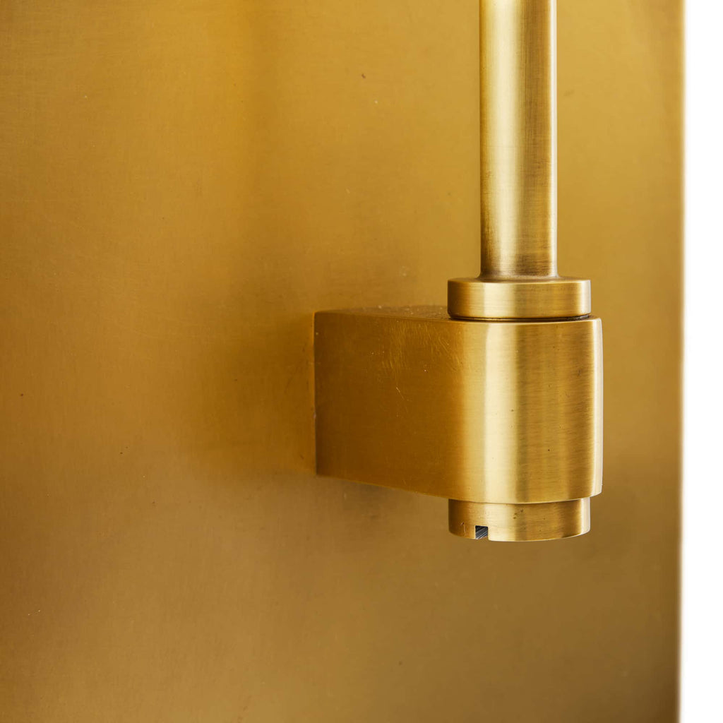 Sculptural Watson Wall Sconce – Brown