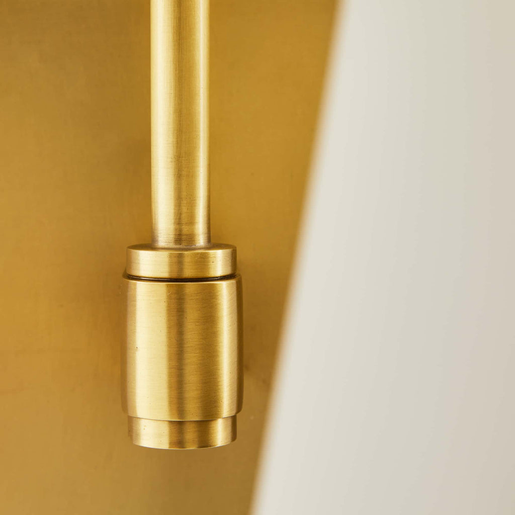 Sculptural Watson Wall Sconce – Brown