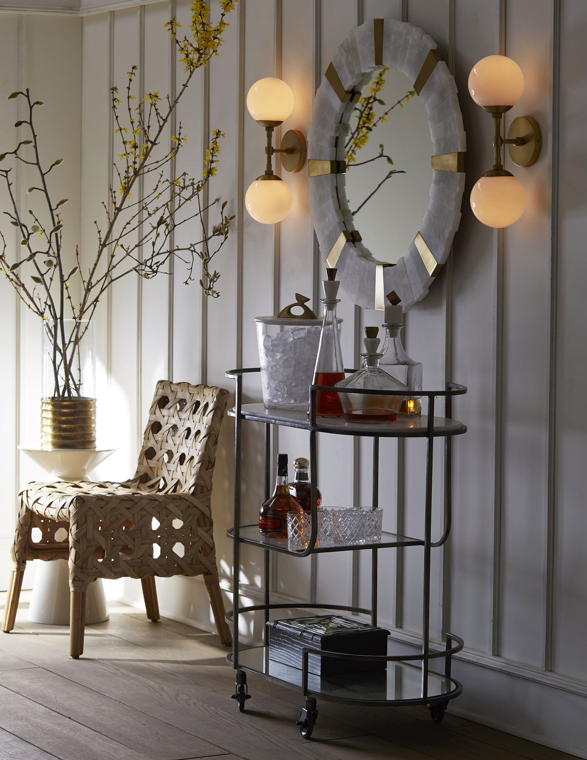 Signature Polaris Wall Sconce, alternate view