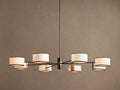 Daphne Fabric Round Chandelier