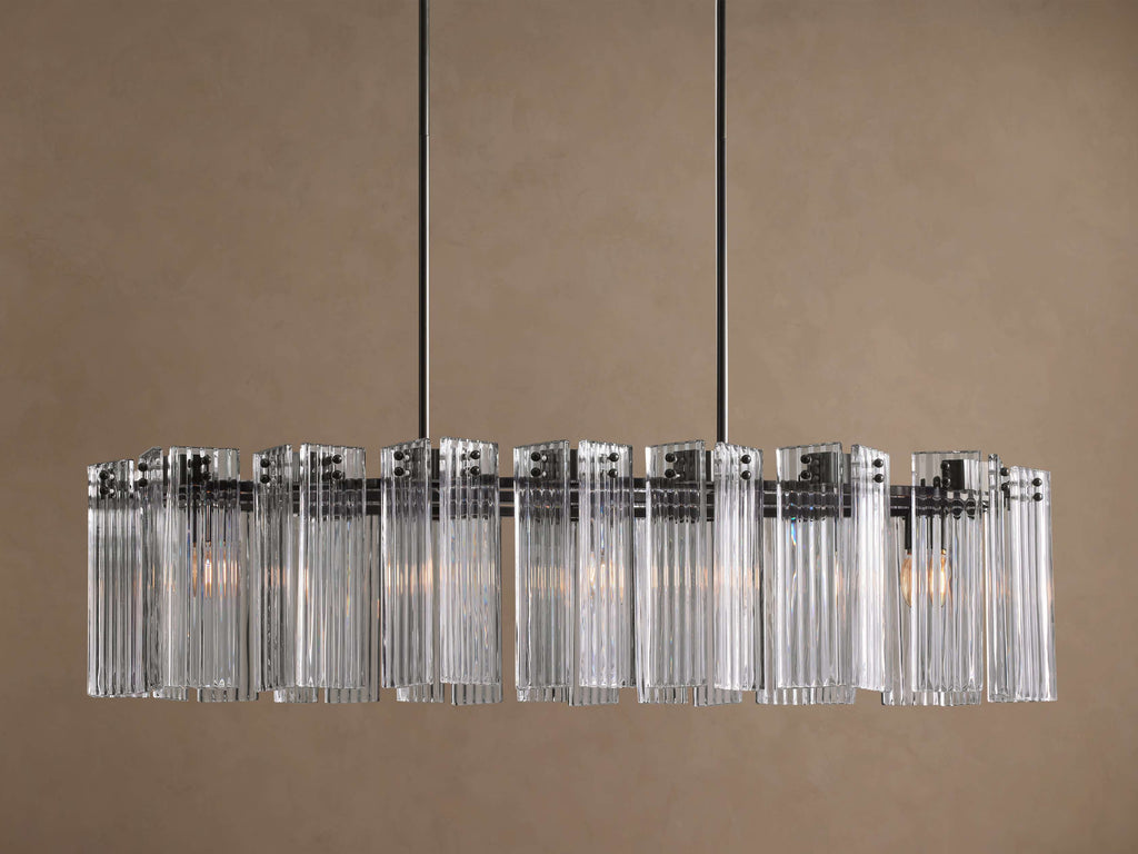 Artisan Delsie Oval Chandelier, alternate view