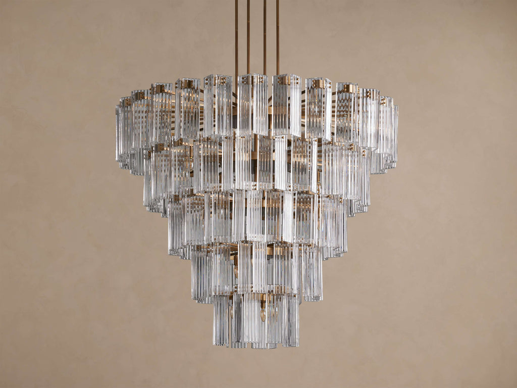 Artisan Delsie Round Chandelier, alternate view