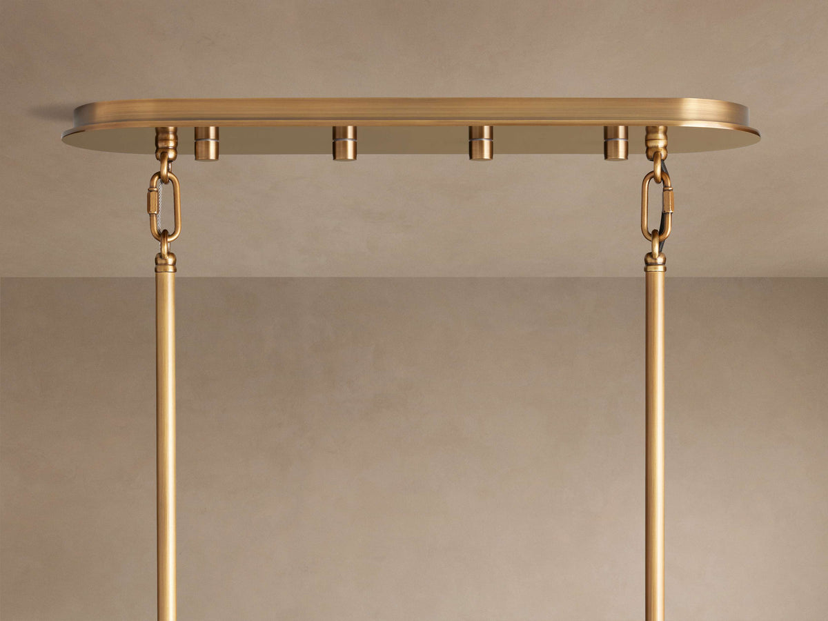 Artisan Delsie Oval Tiered Chandelier