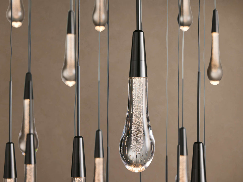 Signature Soltaire 58" Round Chandelier in Bronze