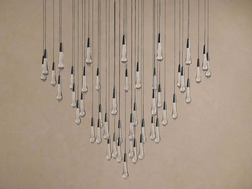 Signature Soltaire 58" Round Chandelier in Bronze