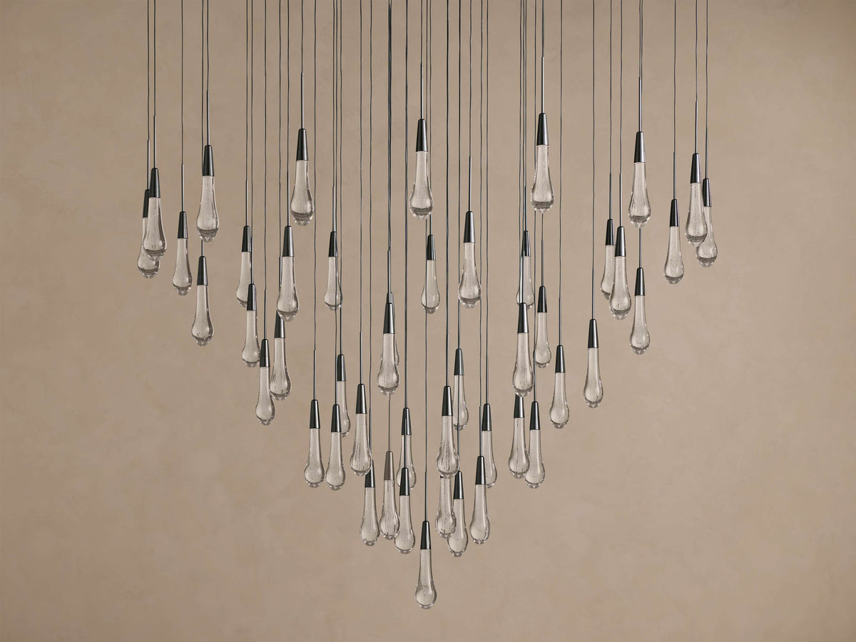 Signature Soltaire 58" Round Chandelier in Bronze