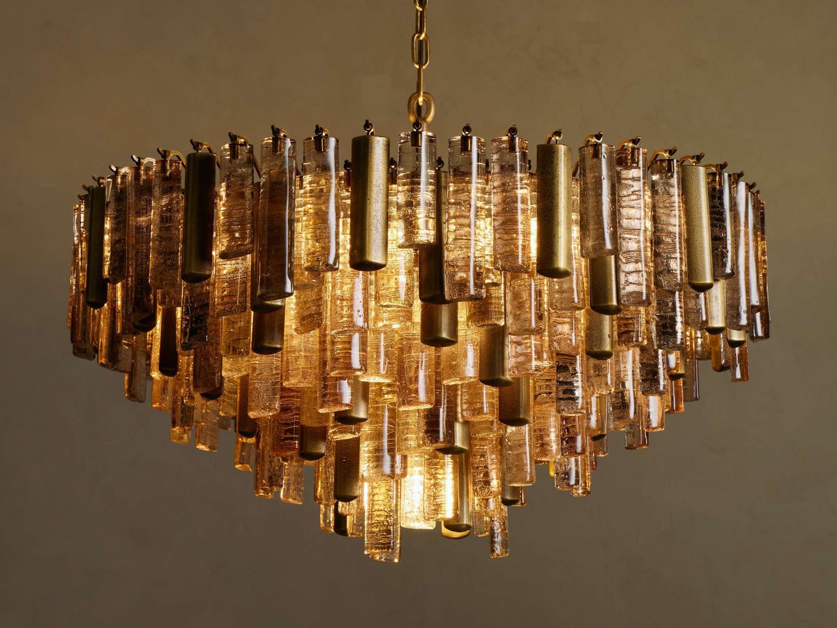 Heritage Neve Round Chandelier, alternate view