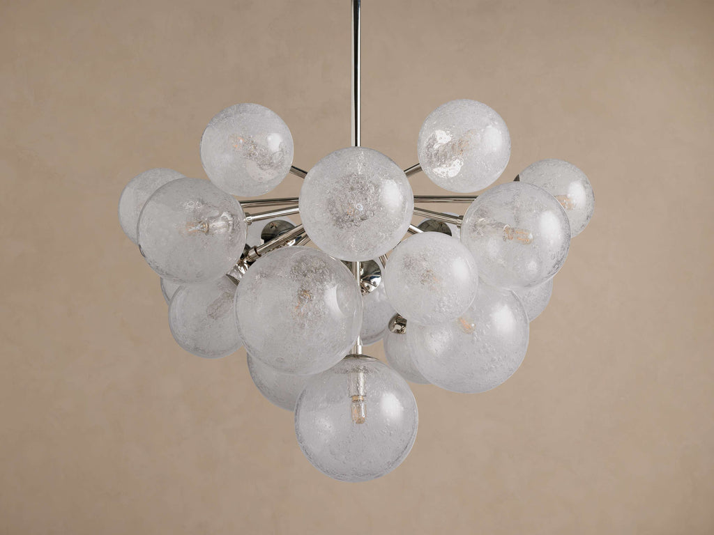 Signature Mandoza Chandelier in Nickel