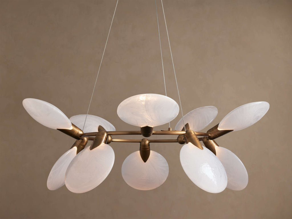 Heritage Lyla Round Chandelier, alternate view