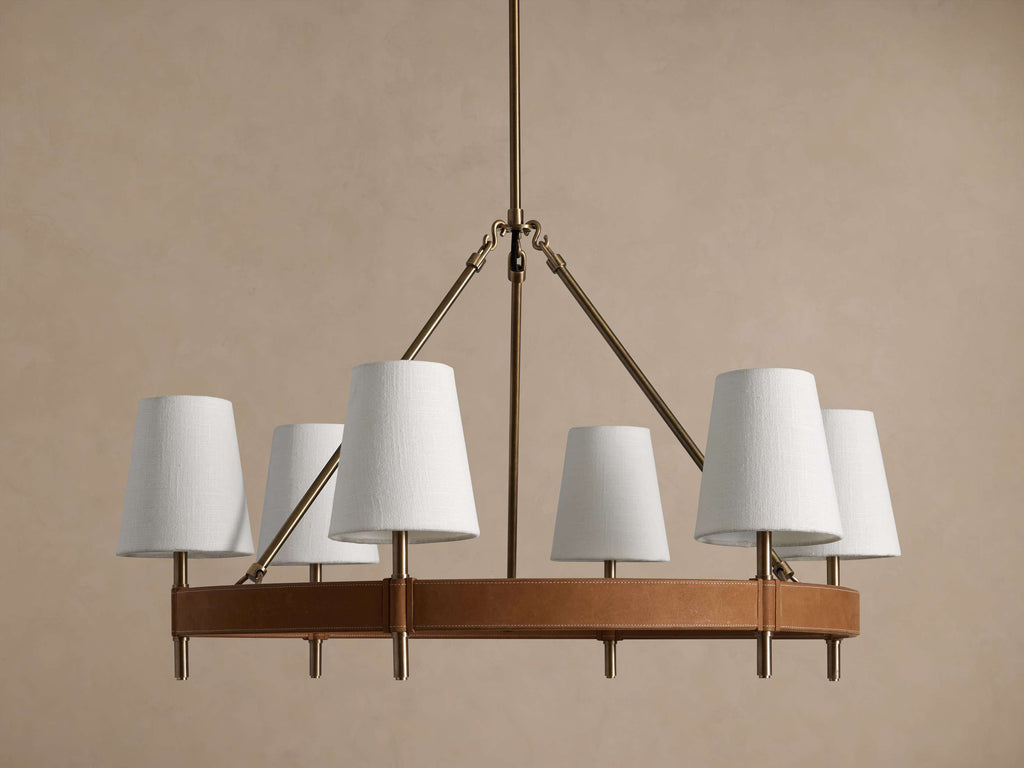 Signature Hastings 6 Light Round Chandelier, alternate view