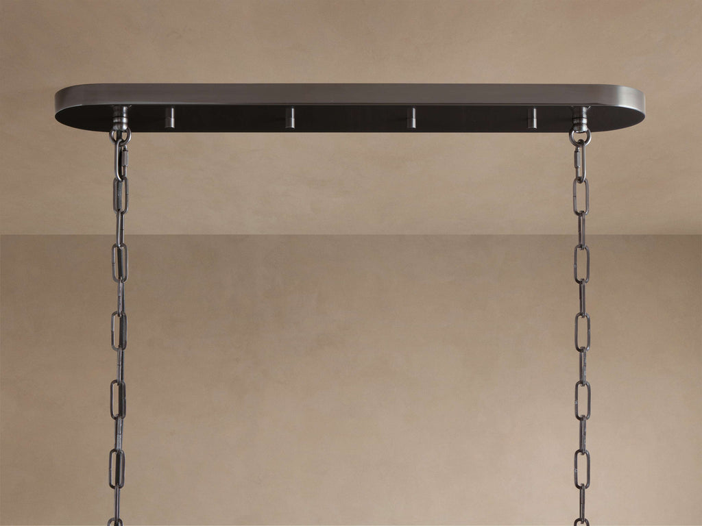Heritage Ghiaccio Oval Chandelier