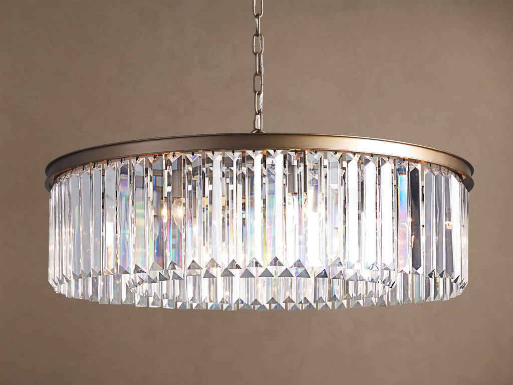 Sculptural Leyland Round Chandelier, alternate view