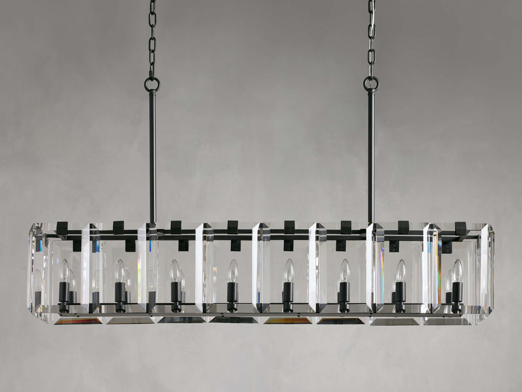 Heritage Amaya Rectangular Chandelier