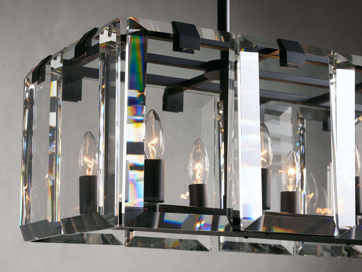 Heritage Amaya Rectangular Chandelier