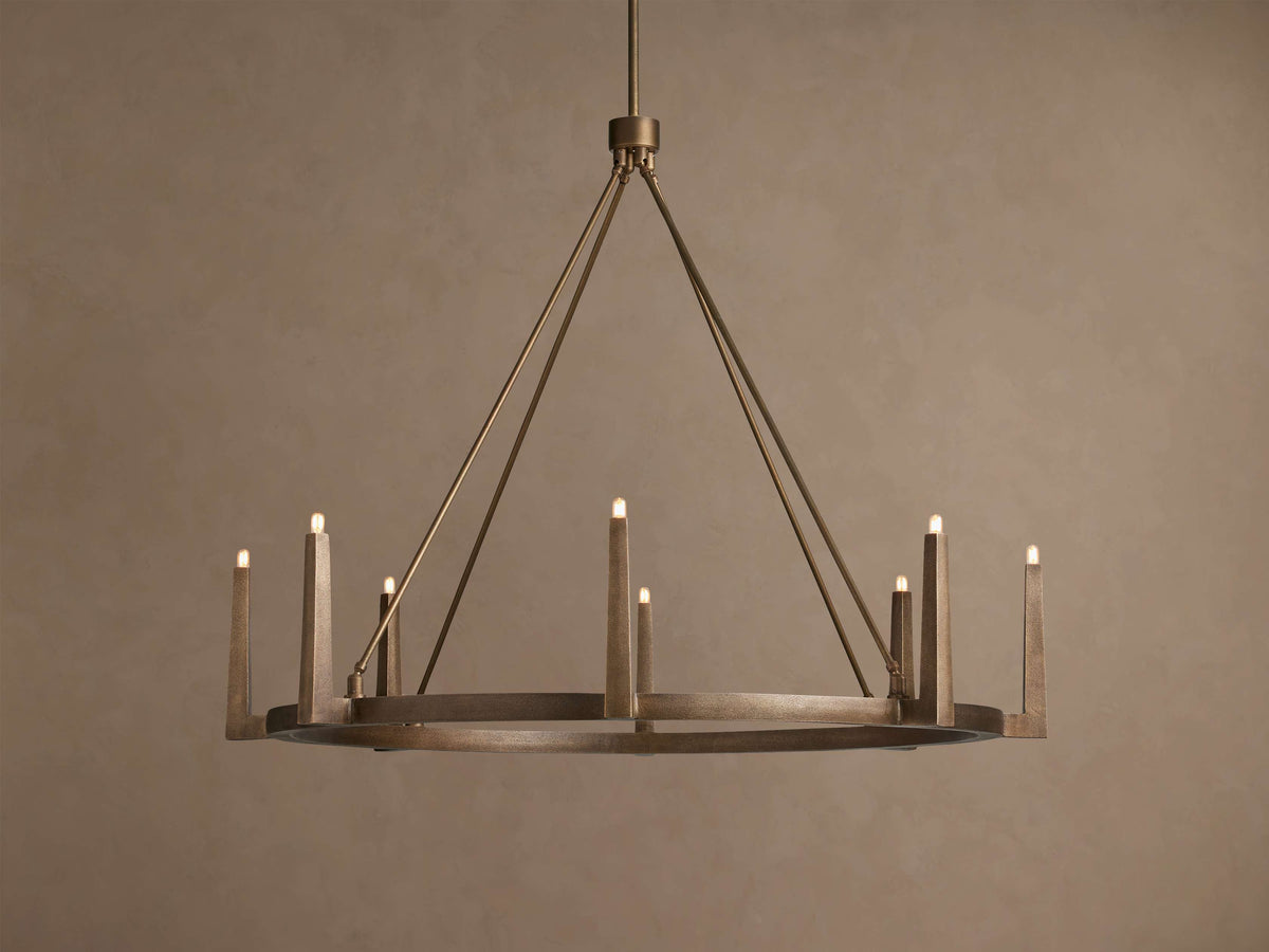 Signature Emmet Round Chandelier, alternate view