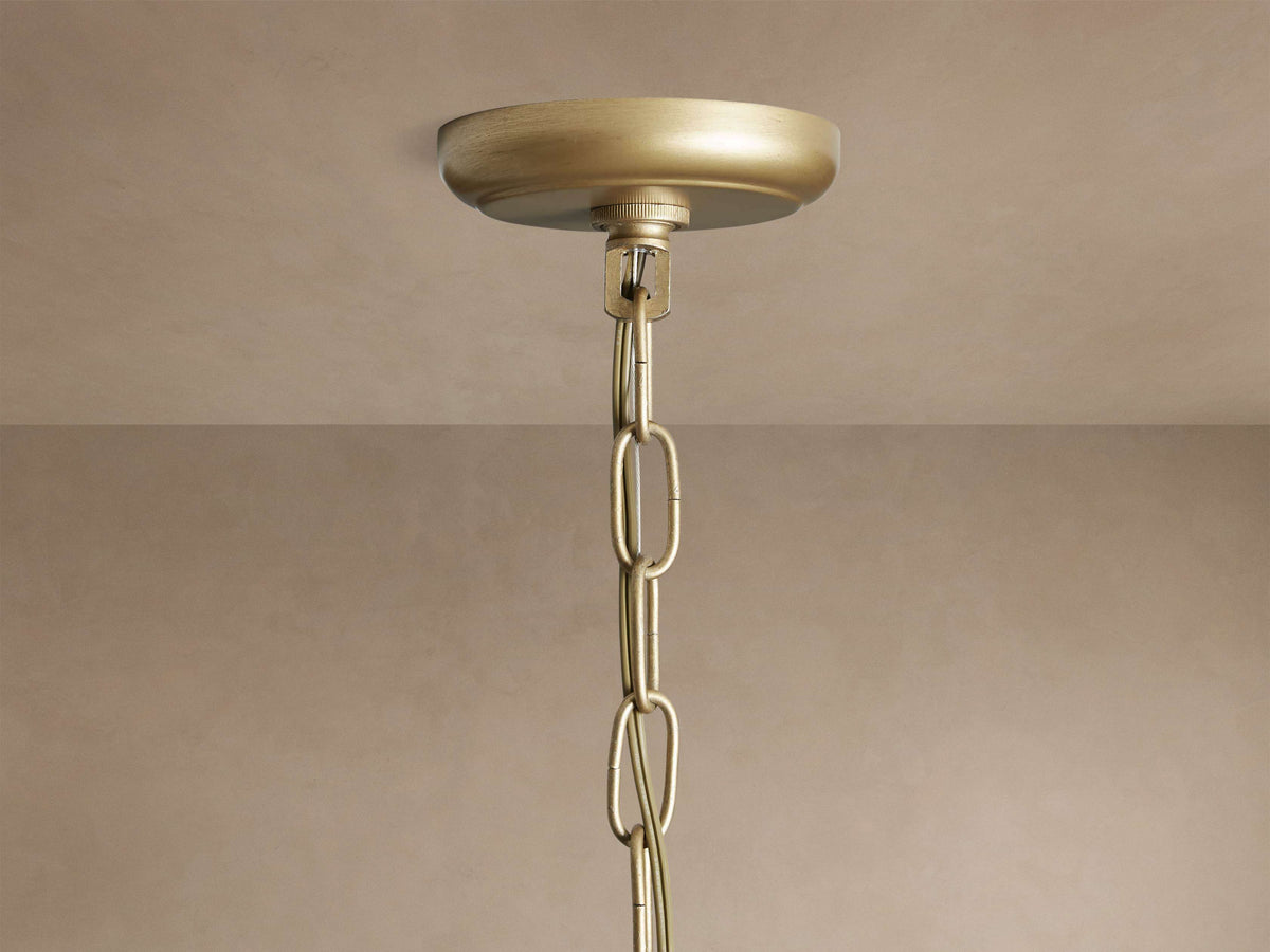 Sculptural Leyland Chandelier