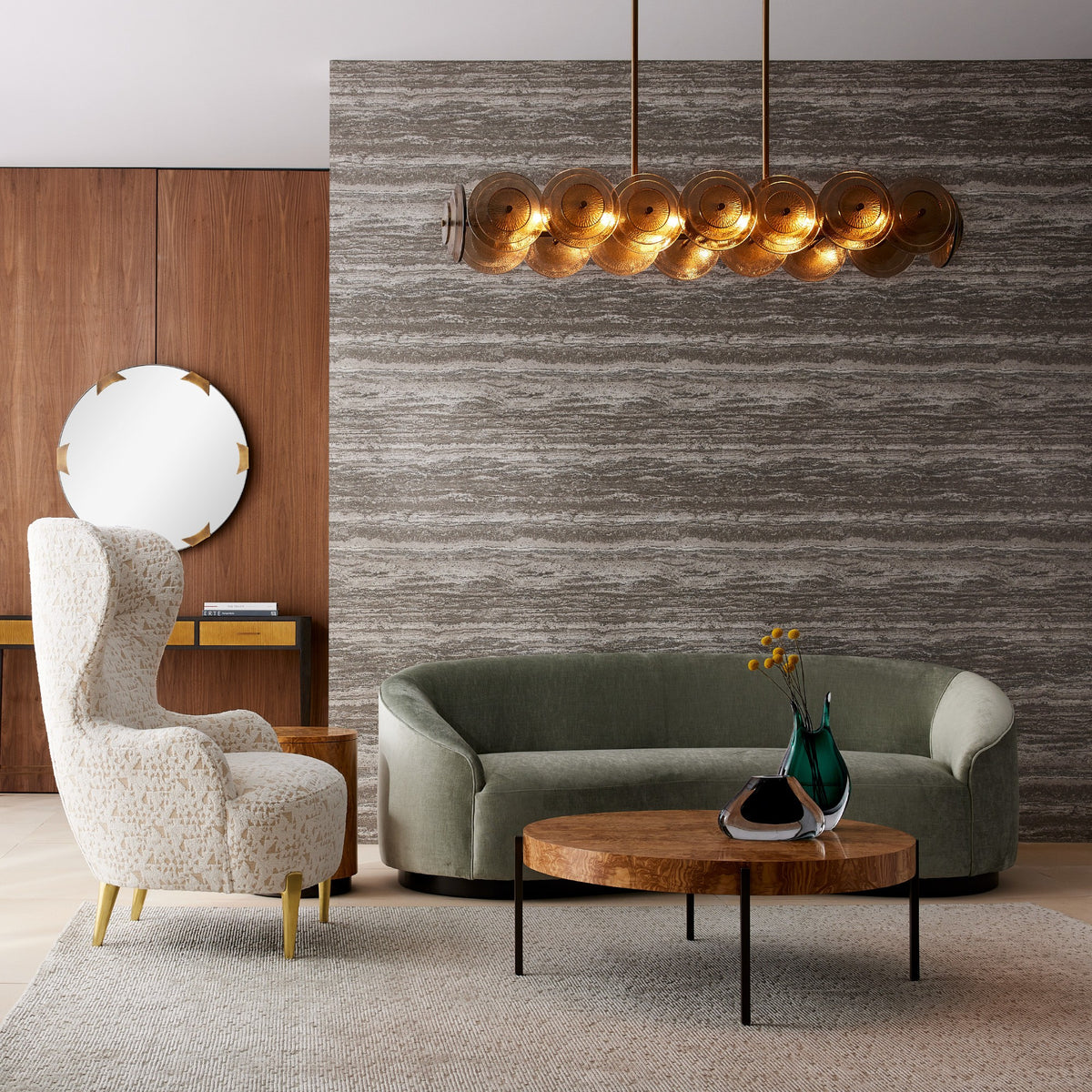 Artisan Kinlee Linear Chandelier, alternate view
