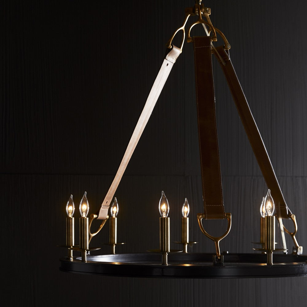 Heritage Chaney Chandelier, alternate view