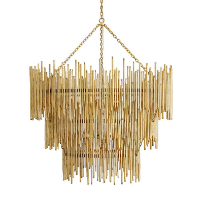 Sculptural Prescott Three Tiered Chandelier