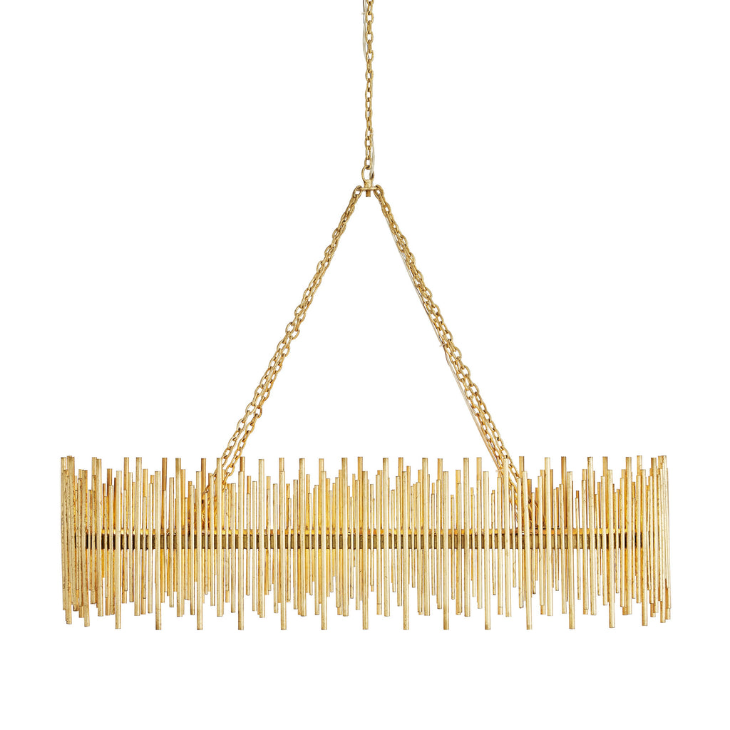 Sculptural Prescott Linear Chandelier