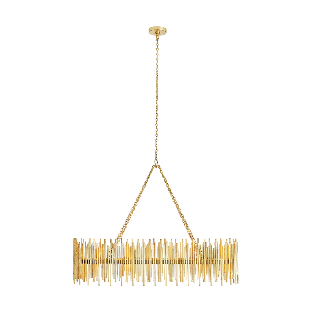 Sculptural Prescott Linear Chandelier