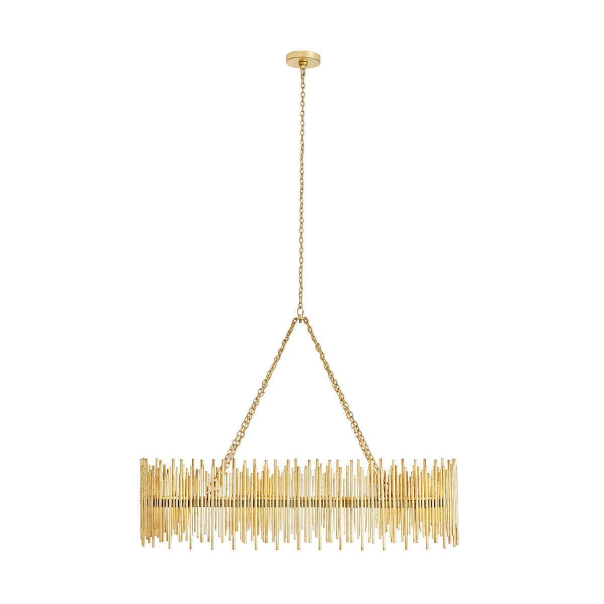 Sculptural Prescott Linear Chandelier