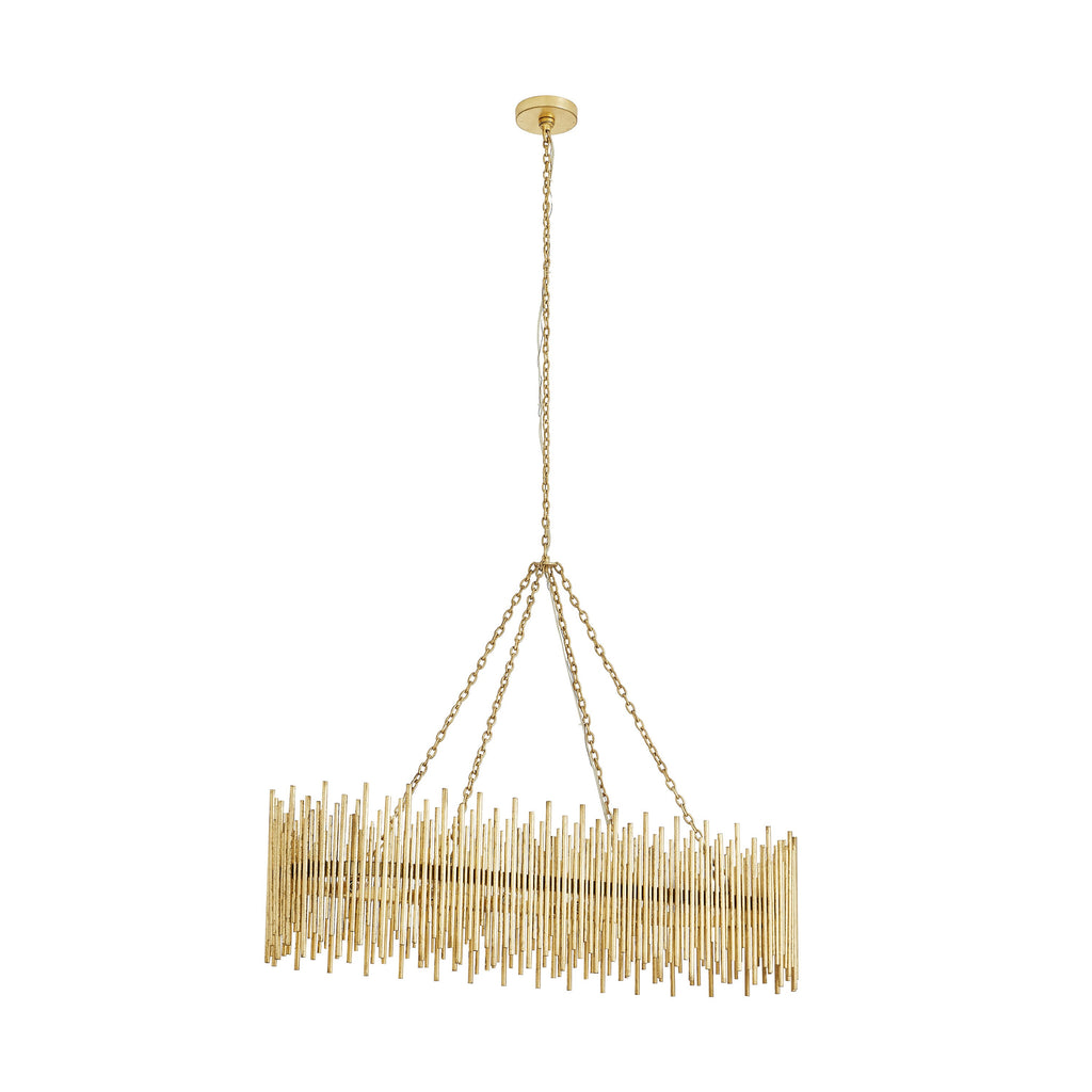 Sculptural Prescott Linear Chandelier