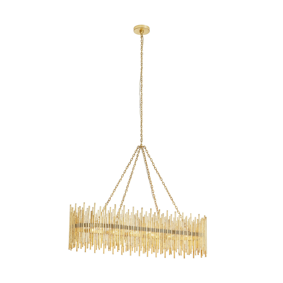 Sculptural Prescott Linear Chandelier