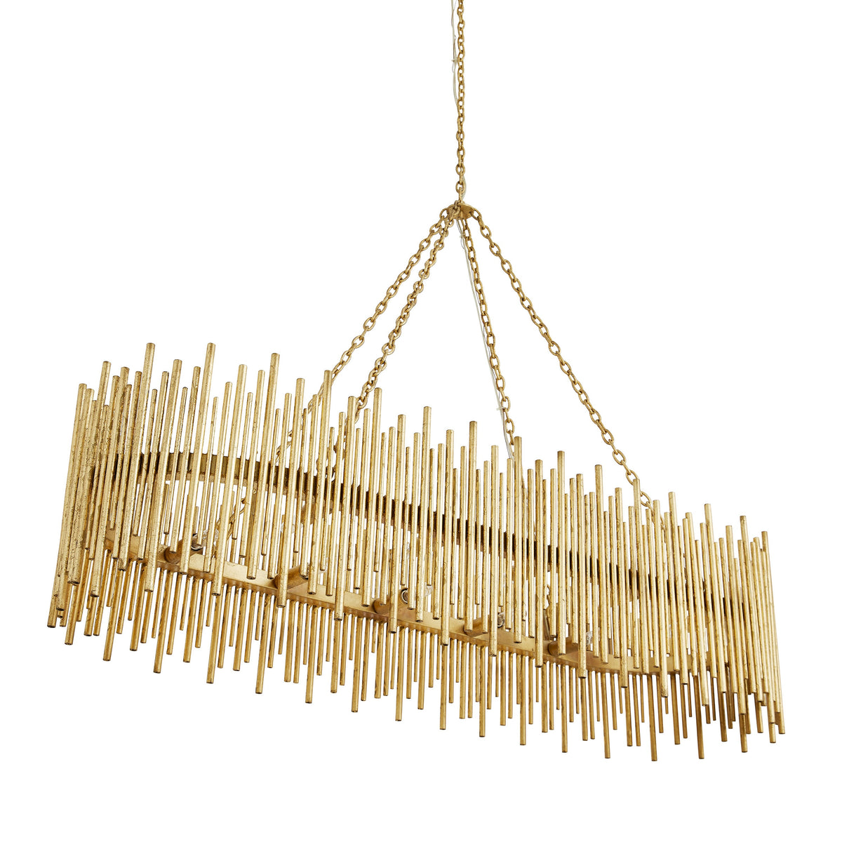 Sculptural Prescott Linear Chandelier