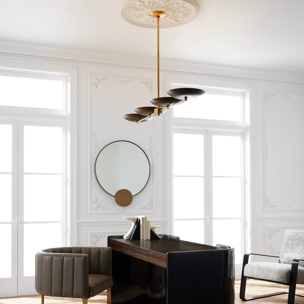 Artisan Griffith Linear Chandelier, alternate view