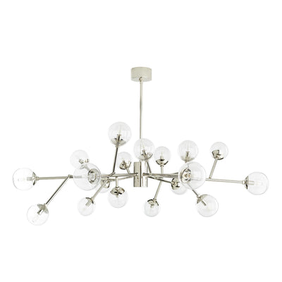 Sculptural Dallas Medium Chandelier – Silver