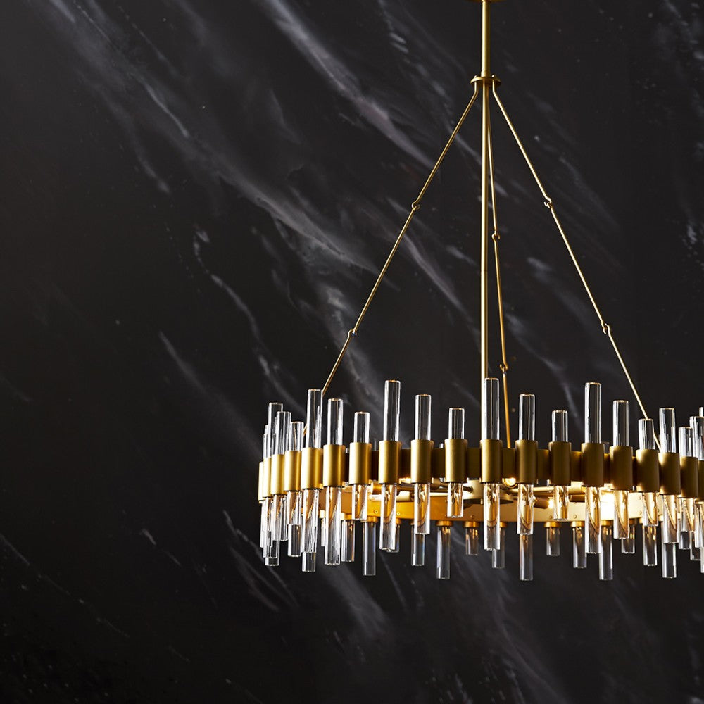 Artisan Haskell Large Chandelier, alternate view