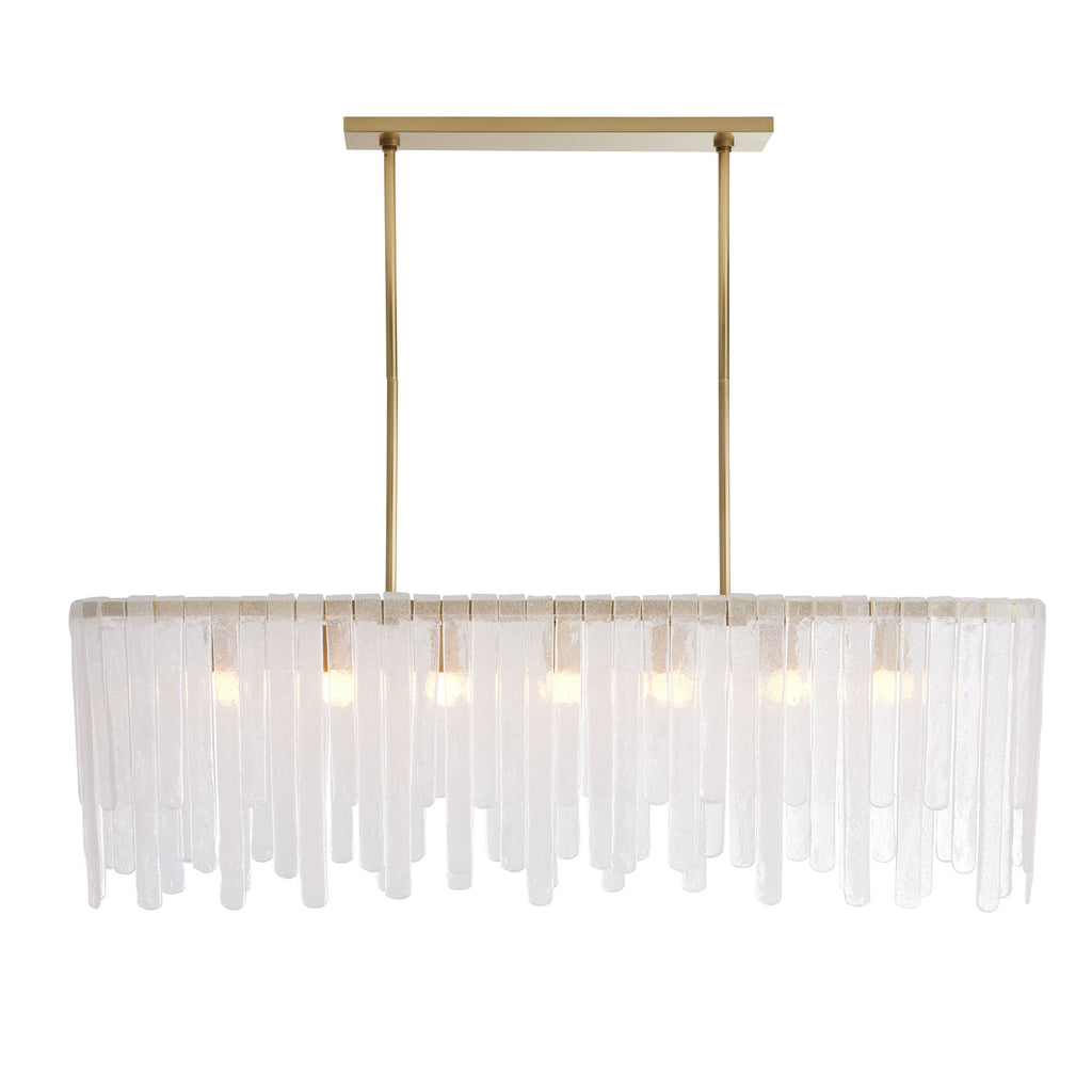 Artisan Leighton Linear Chandelier – Clear