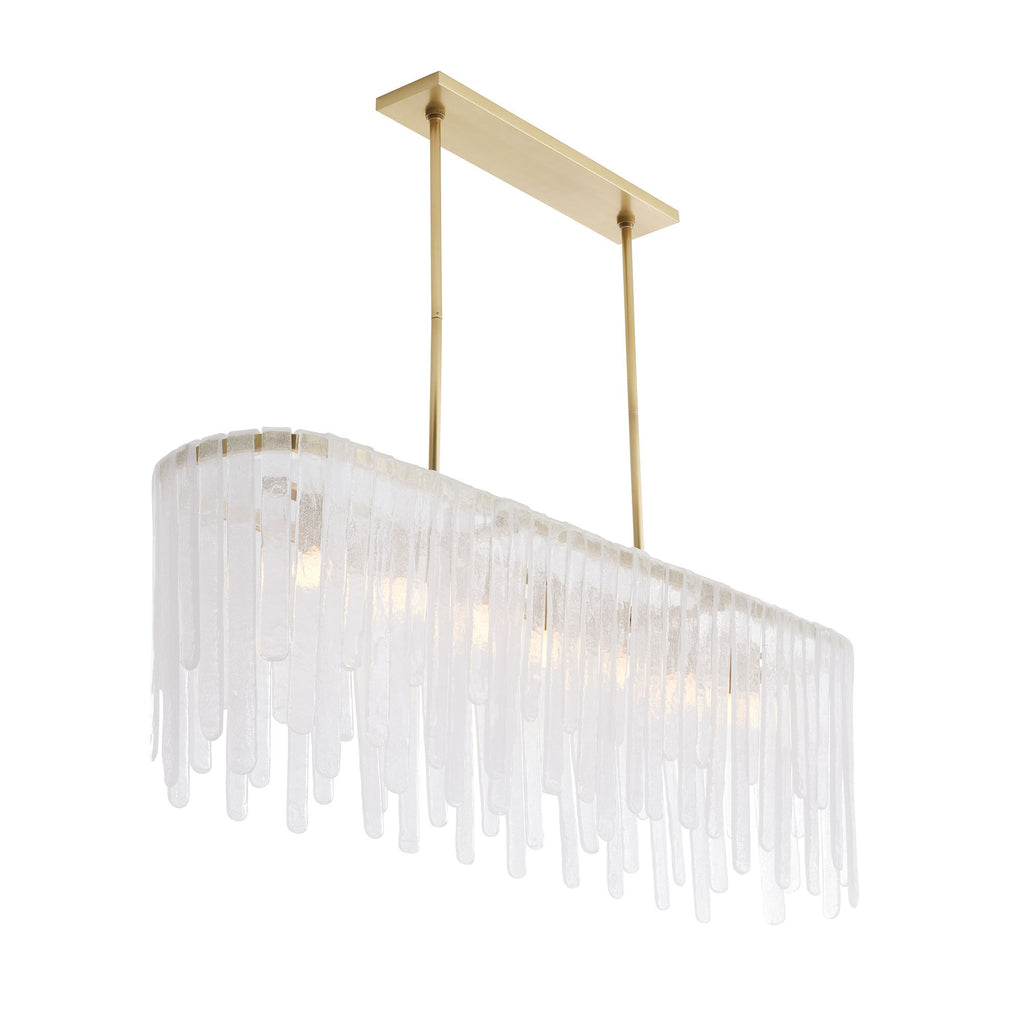 Artisan Leighton Linear Chandelier – Clear