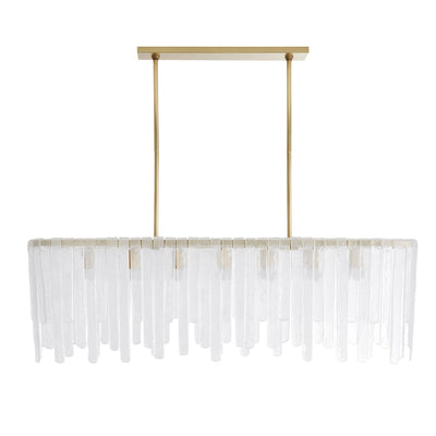 Artisan Leighton Linear Chandelier – Clear