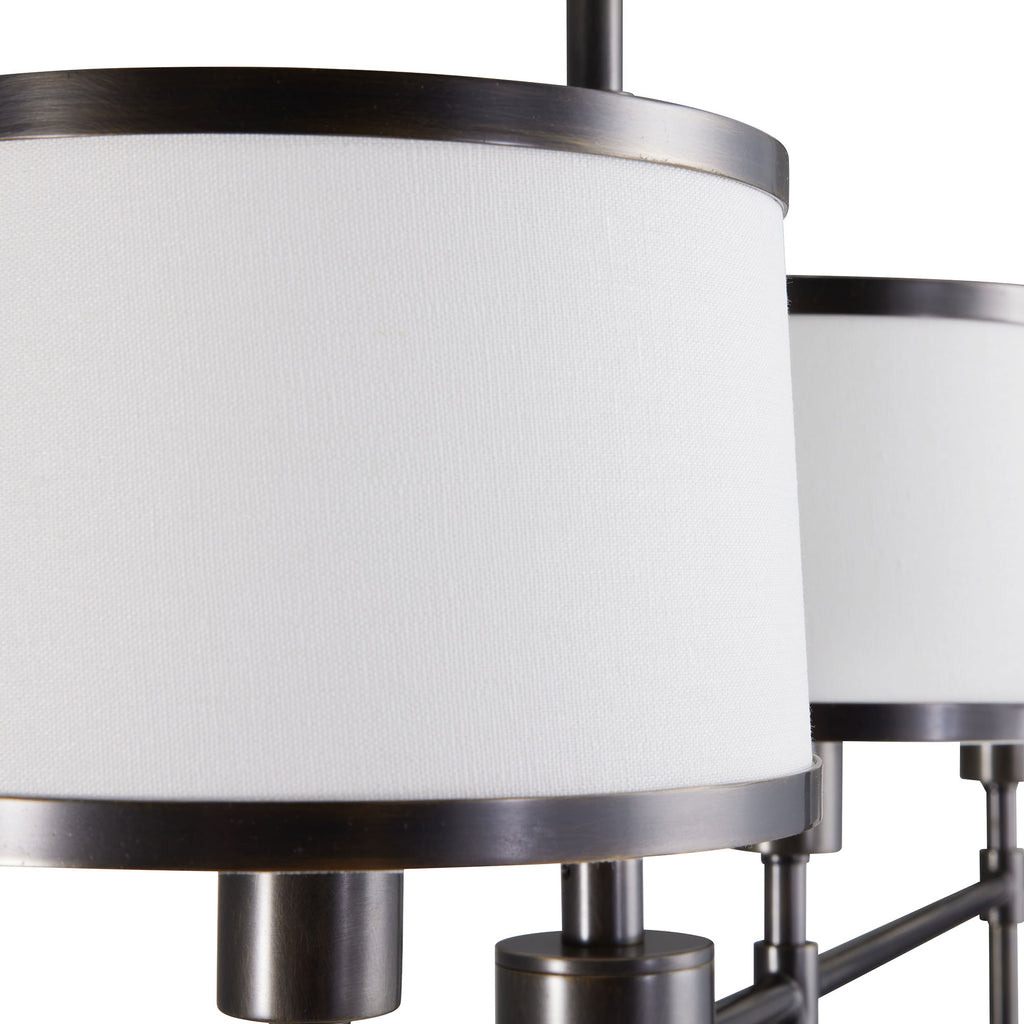 Sculptural Luciano Linear Chandelier