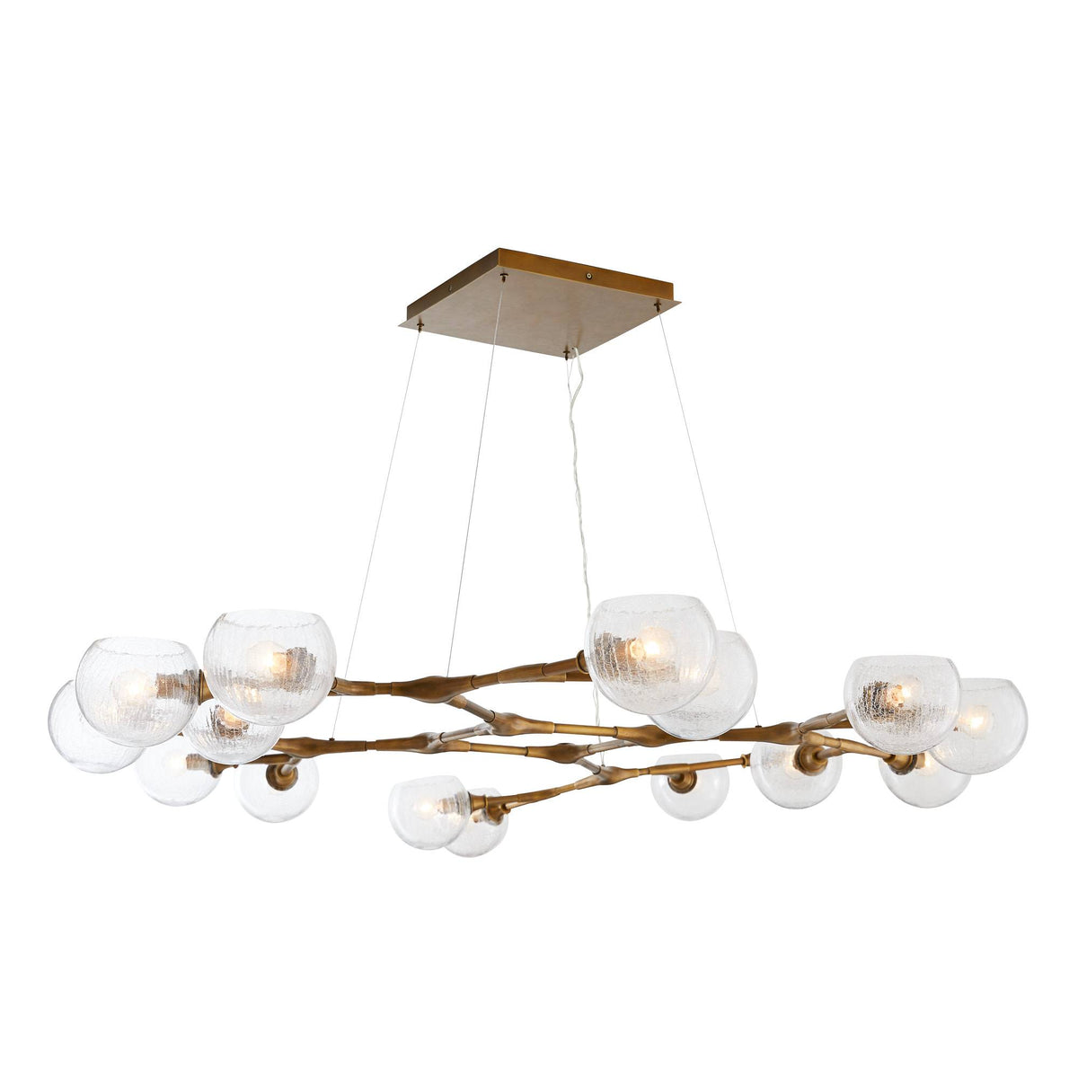 Signature Mahowald Fixed Chandelier – Gold