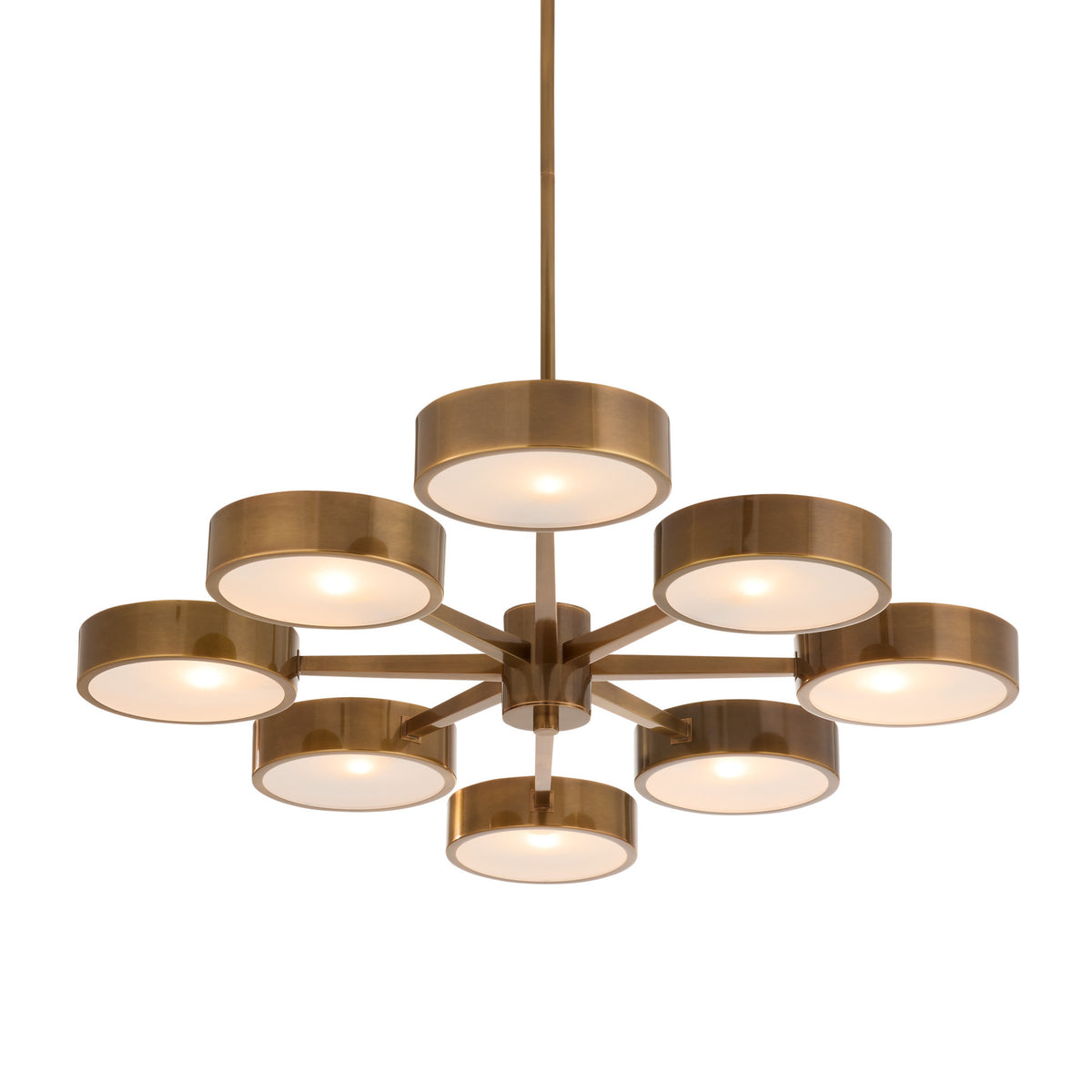 Heritage Linus Starburst Chandelier – Brown