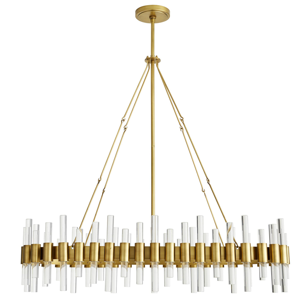 Artisan Haskell Linear Chandelier