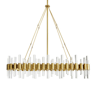 Artisan Haskell Linear Chandelier
